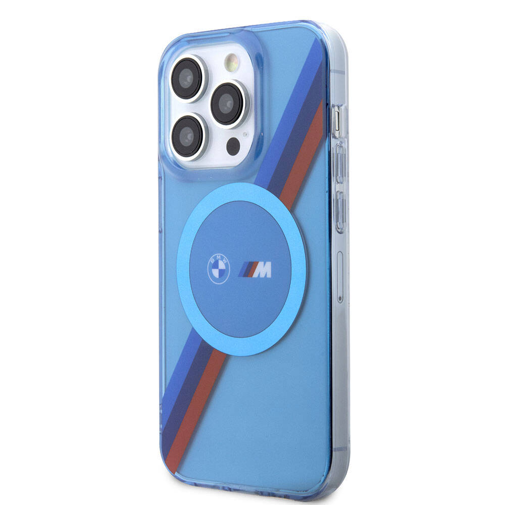 BMW iPhone 14 Pro Magsafe Şarj Özellikli Transparan Tricolor Stripes Orjinal Lisanslı Telefon Kılıfı - 2 BMW iPhone 14 Pro Magsafe Şarj Özellikli Transparan Tricolor Stripes Orjinal Lisanslı Telefon Kılıfı - 2